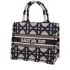 Dior  Book Tote small model  shopping bag  in tricolor canvas - 00pp thumbnail