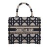Dior  Book Tote small model  shopping bag  in tricolor canvas - 360 thumbnail