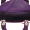 Dior  Mini Lady Dior shoulder bag  in purple crocodile - Detail D3 thumbnail