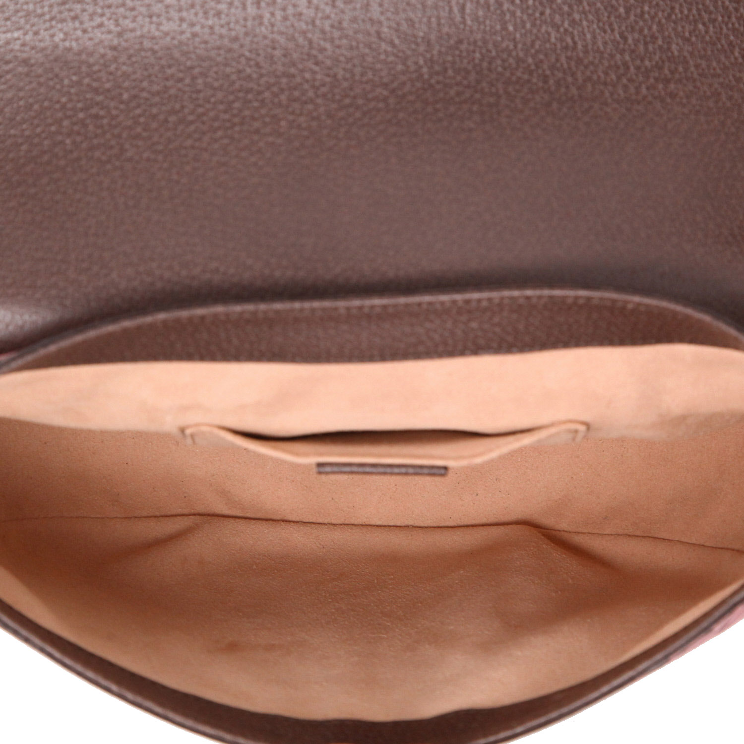 Borsa da spalla o a mano Gucci  Padlock Bengal in tela monogram beige e pelle marrone - Detail D3