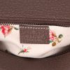 Borsa a tracolla Gucci   in tela monogram beige e pelle marrone - Detail D2 thumbnail