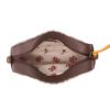 Borsa a tracolla Gucci   in tela monogram beige e pelle marrone - Detail D3 thumbnail