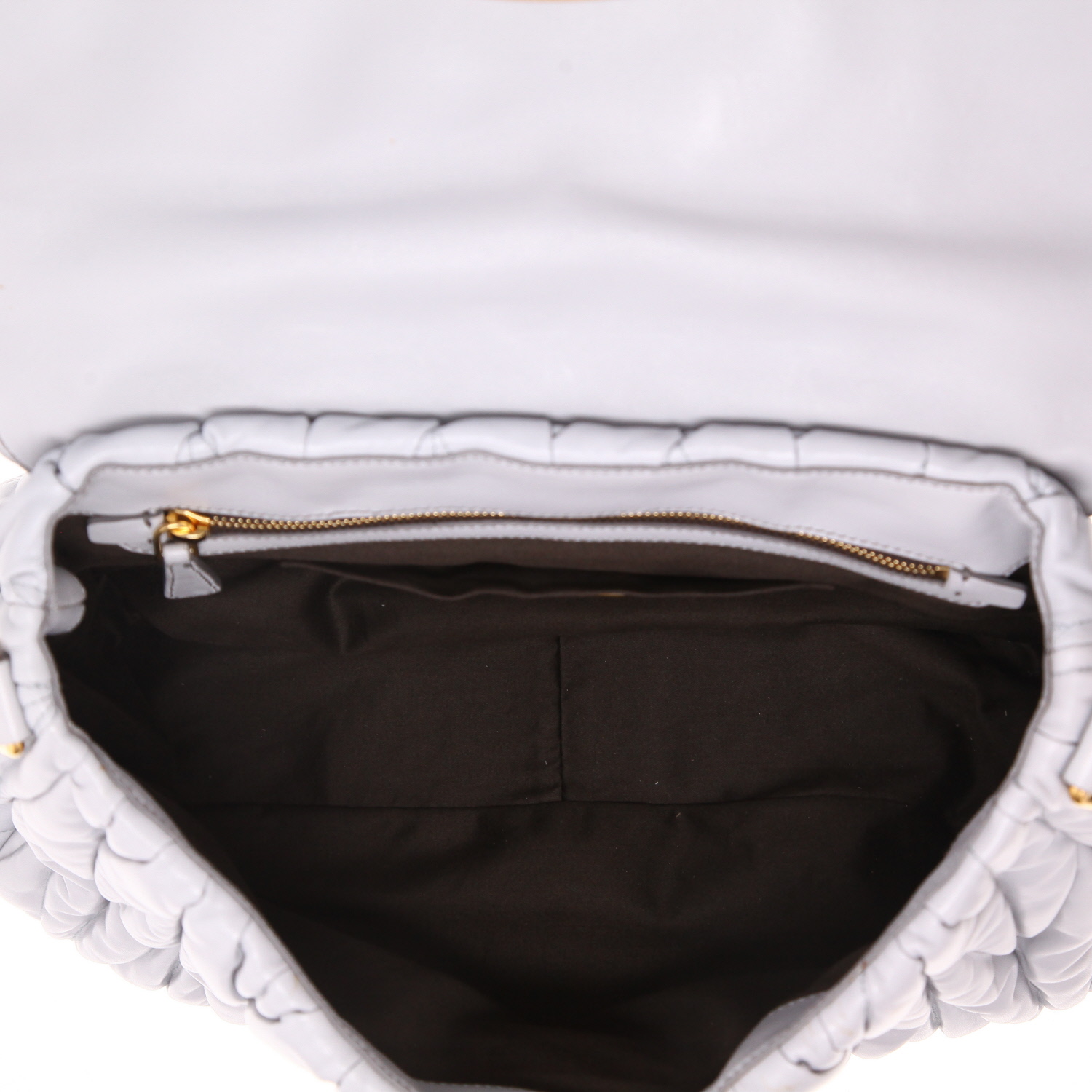 Borsa Miu Miu   in pelle trapuntata blu - Detail D3