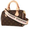 Louis Vuitton  Speedy mini  shoulder bag  in brown monogram canvas  and natural leather - 00pp thumbnail