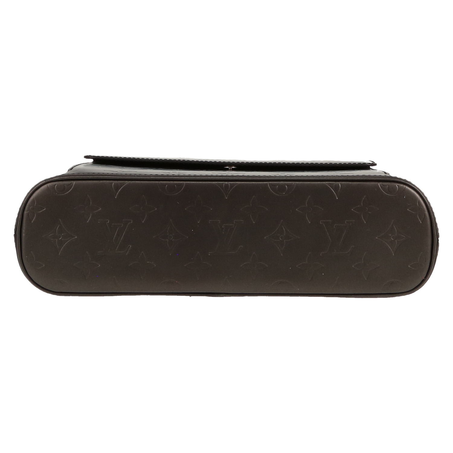 Louis Vuitton  Allston shoulder bag  in grey empreinte monogram leather - Detail D1