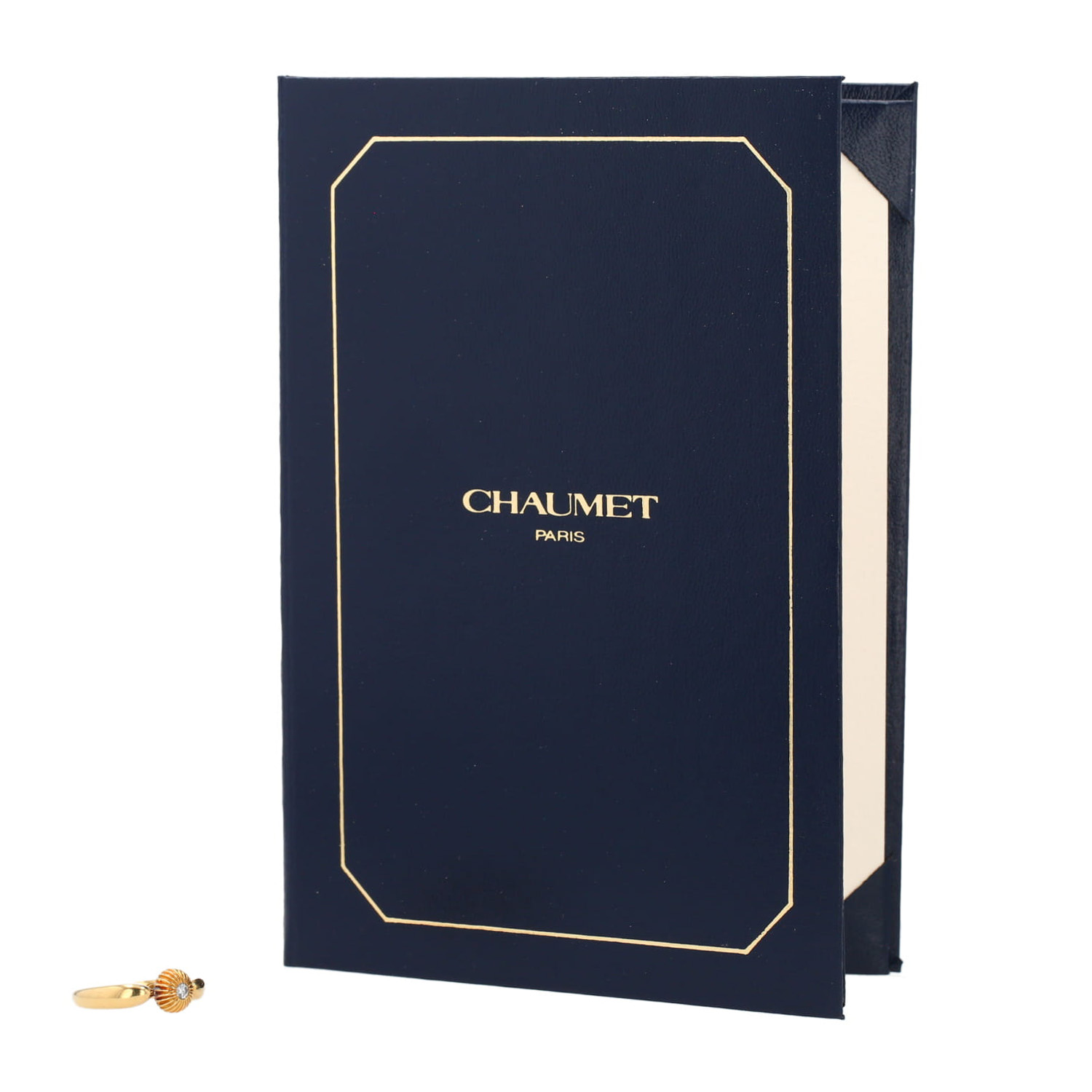 Bague Chaumet  en or jaune et diamant - Detail D2