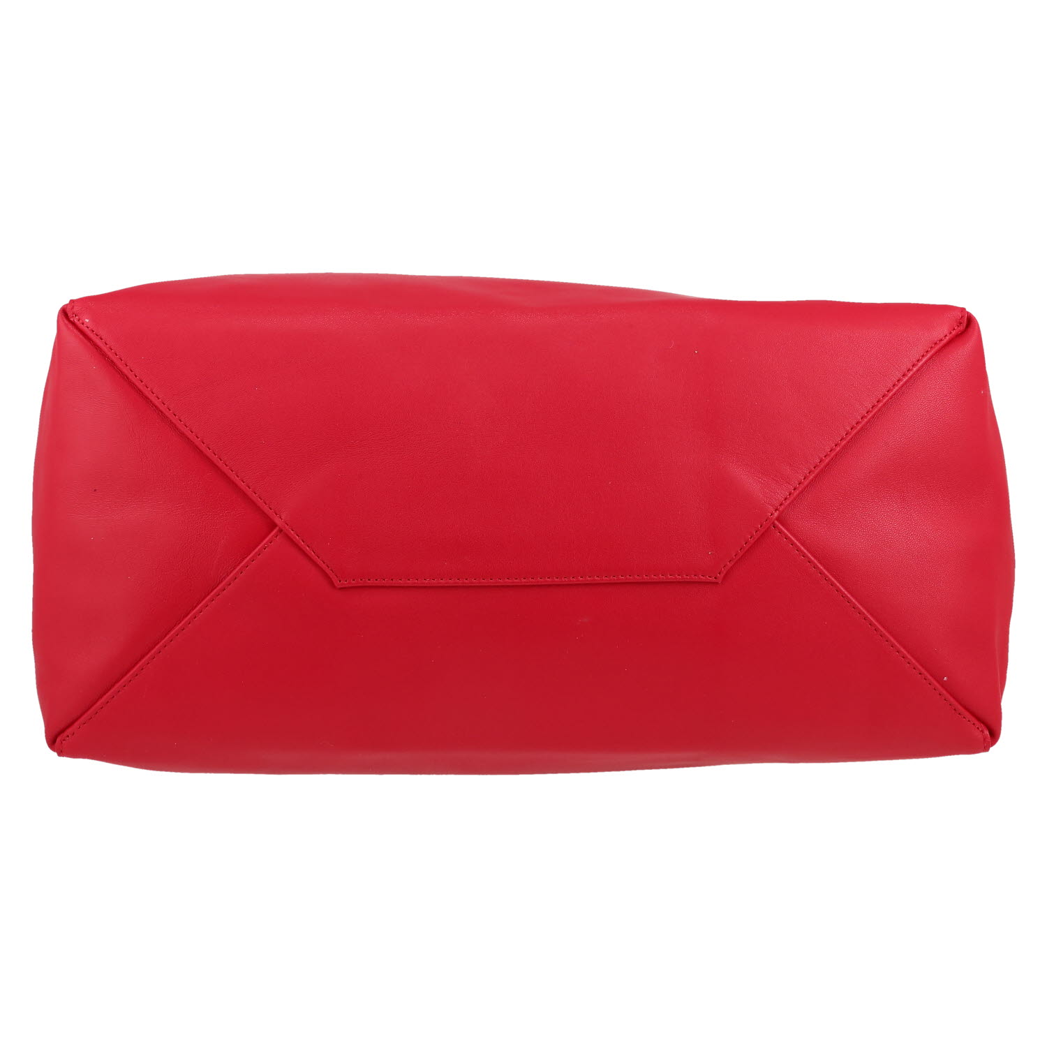 Bolso Cabás Celine   en cuero naranja y rosa - Detail D1