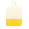 Sac cabas Celine  Vertical en cuir blanc et jaune - 360 thumbnail