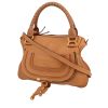 Chloé  Marcie handbag  in brown leather - 00pp thumbnail