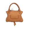 Chloé  Marcie handbag  in brown leather - 360 thumbnail