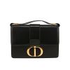 Dior  30 Montaigne handbag  in black leather - 360 thumbnail