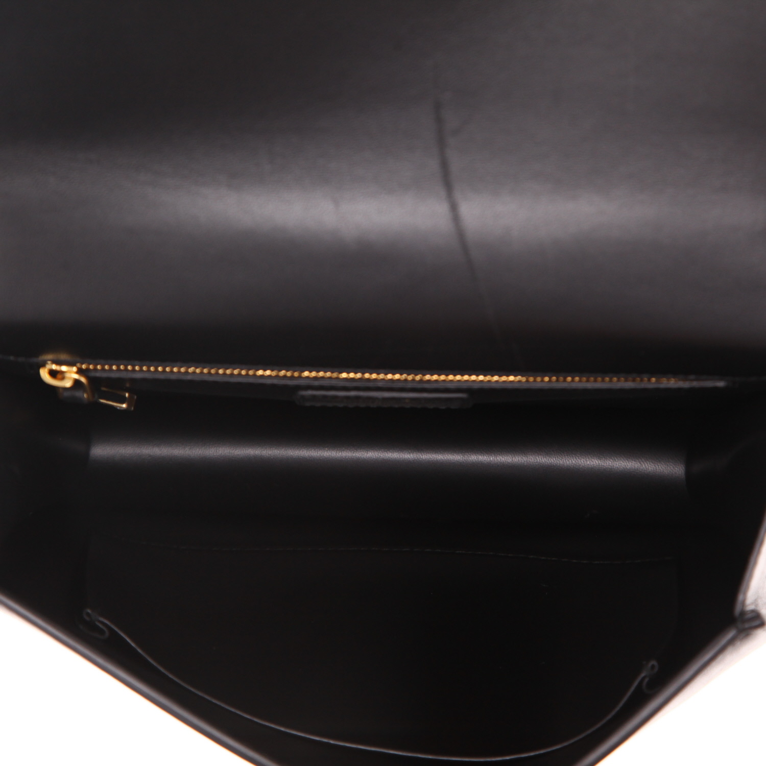 Dior  30 Montaigne handbag  in black leather - Detail D3