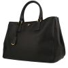 Prada   handbag  in black leather saffiano - 00pp thumbnail