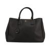 Prada   handbag  in black leather saffiano - 360 thumbnail