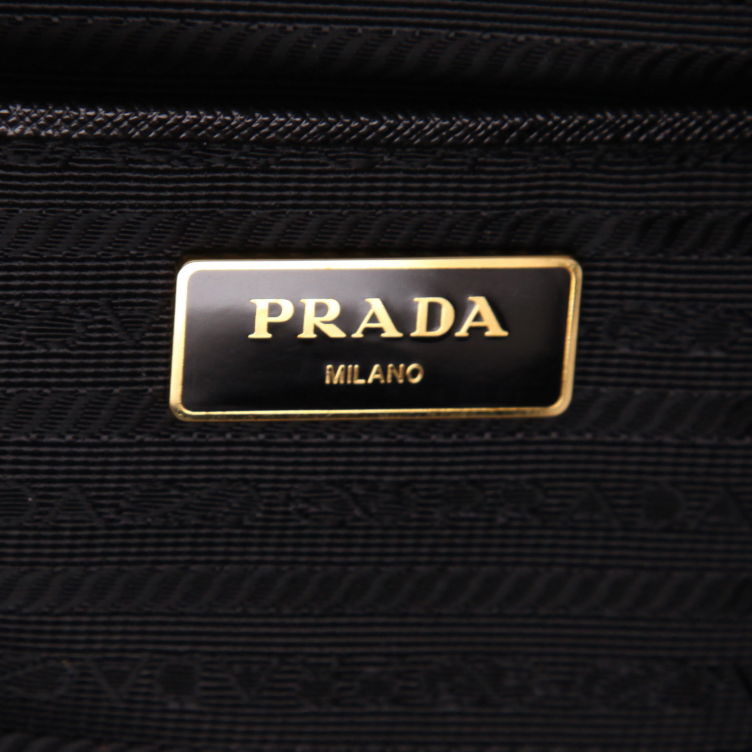 Borsa Prada   in pelle saffiano nera - Detail D2