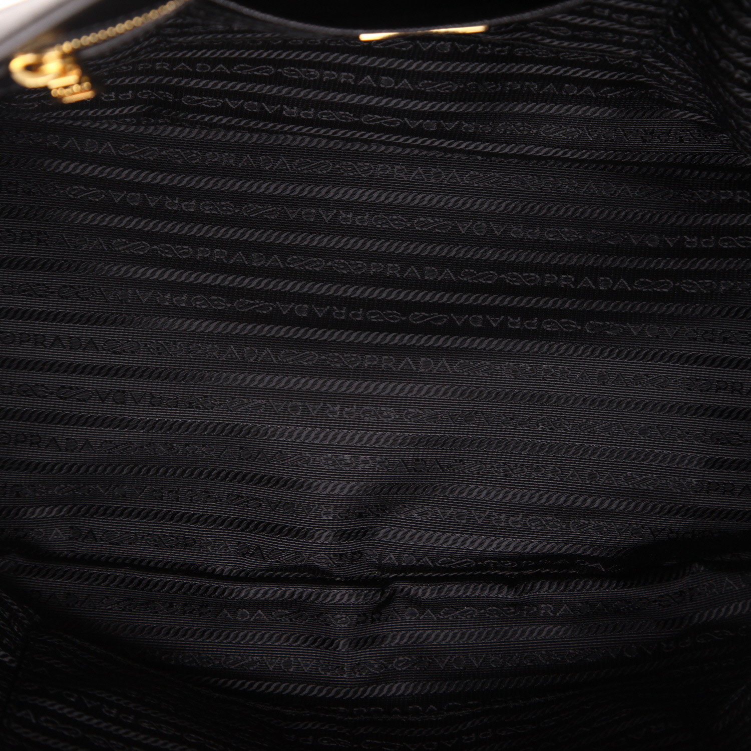 Borsa Prada   in pelle saffiano nera - Detail D3