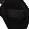 Prada   shopping bag  in black grained leather - Detail D3 thumbnail