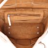 Bolso de mano Bottega Veneta  Arco en cuero intrecciato blanco - Detail D3 thumbnail