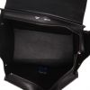 Celine  Trapeze handbag  in black leather  and black suede - Detail D3 thumbnail