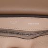 Celine  Trapeze handbag  in beige leather  and beige suede - Detail D2 thumbnail