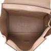 Celine  Trapeze handbag  in beige leather  and beige suede - Detail D3 thumbnail