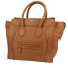 Bolso de mano Celine  Luggage modelo mediano  en cuero granulado marrón - 00pp thumbnail
