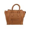 Bolso de mano Celine  Luggage modelo mediano  en cuero granulado marrón - 360 thumbnail