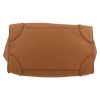 Bolso de mano Celine  Luggage modelo mediano  en cuero granulado marrón - Detail D1 thumbnail