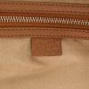 Bolso de mano Celine  Luggage modelo mediano  en cuero granulado marrón - Detail D2 thumbnail