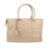 Celine   shopping bag  in beige leather - 360 thumbnail