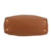 Prada  Daino shopping bag  in gold grained leather - Detail D1 thumbnail