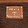 Prada  Daino shopping bag  in gold grained leather - Detail D2 thumbnail