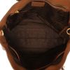 Prada  Daino shopping bag  in gold grained leather - Detail D3 thumbnail