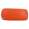Prada  Galleria medium model  handbag  in orange leather saffiano - Detail D1 thumbnail