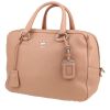 Prada   handbag  in powder pink grained leather - 00pp thumbnail