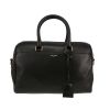 Saint Laurent  Duffle handbag  in black leather - 360 thumbnail
