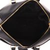 Saint Laurent  Duffle handbag  in black leather - Detail D3 thumbnail