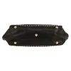 Valentino Garavani  Rockstud handbag  in black leather - Detail D1 thumbnail