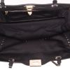 Valentino Garavani  Rockstud handbag  in black leather - Detail D3 thumbnail