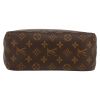 Bolso de mano Louis Vuitton  Looping en lona Monogram marrón y cuero natural - Detail D1 thumbnail
