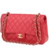 Bolso de mano Chanel  Timeless Classic en cuero acolchado rosa - 00pp thumbnail
