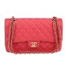 Borsa Chanel  Timeless Classic in pelle martellata e trapuntata rosa - 360 thumbnail