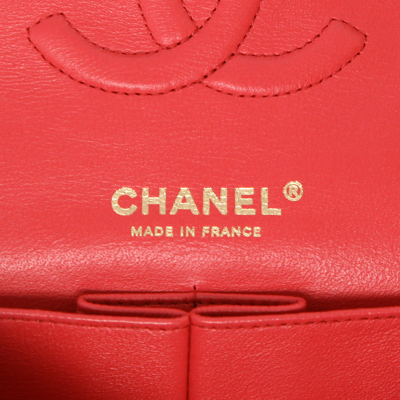 Borsa Chanel  Timeless Classic in pelle martellata e trapuntata rosa - Detail D2