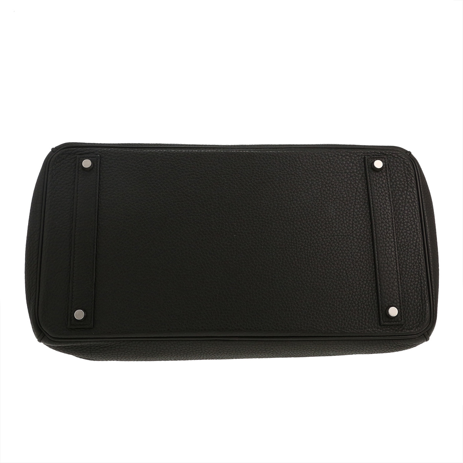 Hermès  Birkin 40 cm handbag  in black togo leather - Detail D1