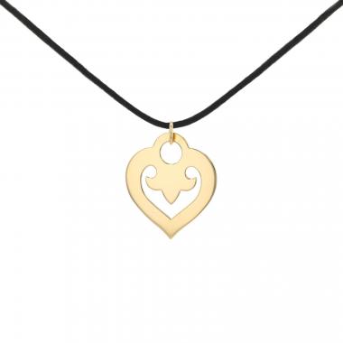 O.J. Perrin Légende large model pendant in yellow gold