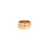 Cartier Trois ors sleeve ring in pink gold, white gold and yellow gold - 360 thumbnail