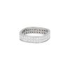 Dinh Van Alliance Carrée wedding ring in white gold and diamonds - 00pp thumbnail
