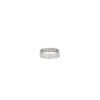 Dinh Van Alliance Carrée wedding ring in white gold and diamonds - 360 thumbnail