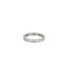 De Beers  wedding ring in platinium and diamonds - 360 thumbnail