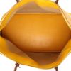 Hermès  Bolide - Travel Bag travel bag  in yellow and brown Courchevel leather - Detail D3 thumbnail